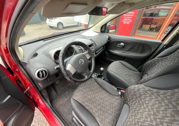 Nissan Note cena 8999 przebieg: 280000, rok produkcji 2008 z Przedecz małe 106